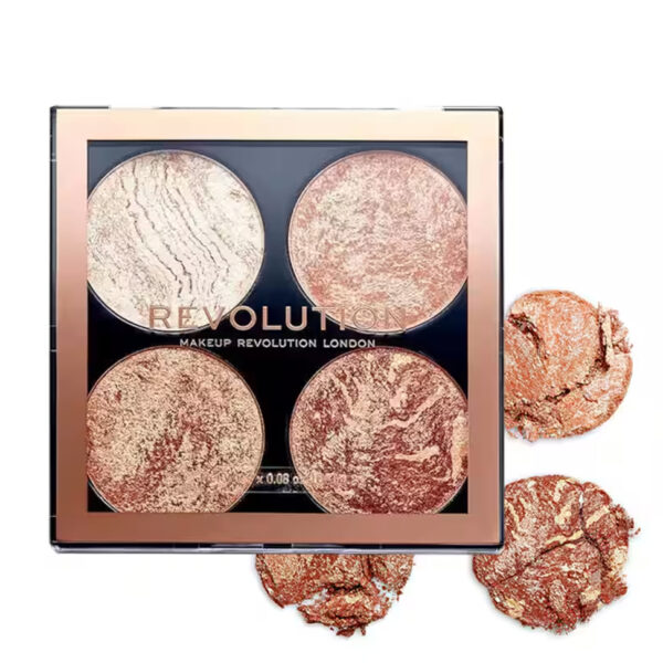 Makeup Revolution Cheek Kit Face Palette - Don't Hold Back (8.8g)
