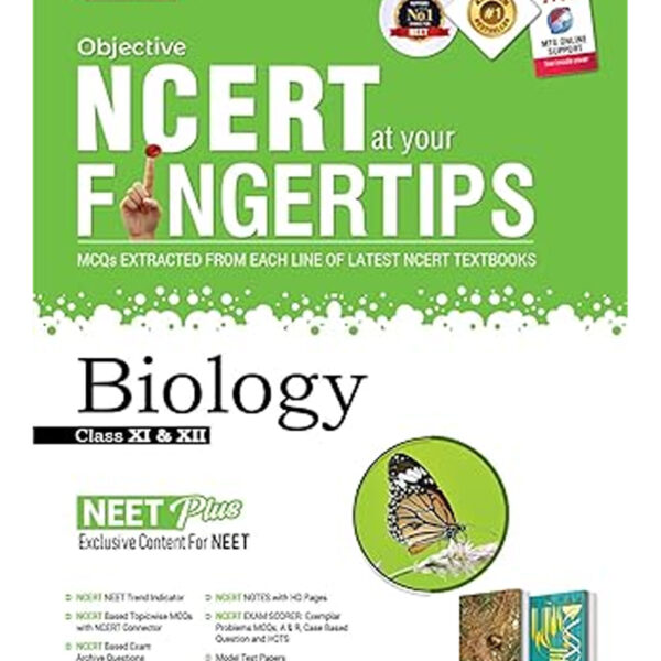 MTG Objective NCERT at your FINGERTIPS Biology - NCERT NEET Trend Indicator Notes with HD Pages Exam Archive & MCQs | NEET Books (Based on NCERT Latest Pattern For 2025 Exam) [Paperback] MTG Editorial Board