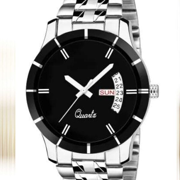 Still Belt Analog Date And Time Showing Wrist Watch For Man