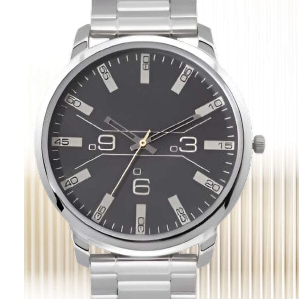 Analog Silver Watch - For Men