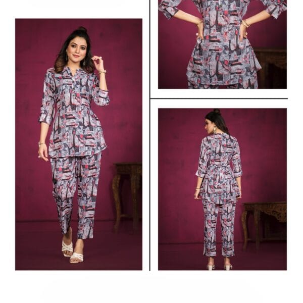 Women's Abstract Co-ord Set