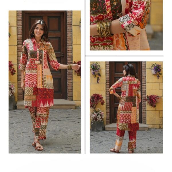 Women's Printed Kurta Set