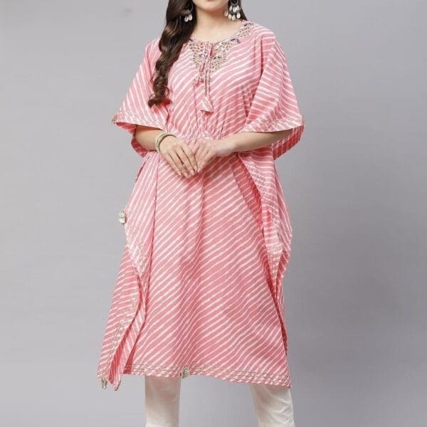 Women's Pink Kaftan