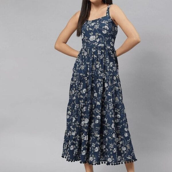 Women's Cotton Midi Dress