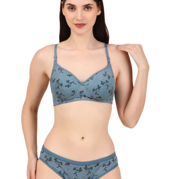 Fancy padded Bra+Panty set for Women