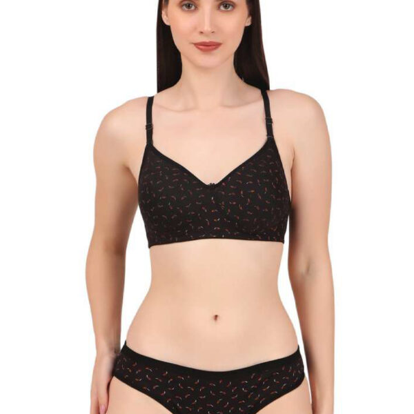 Fancy padded Bra+Panty set for Women