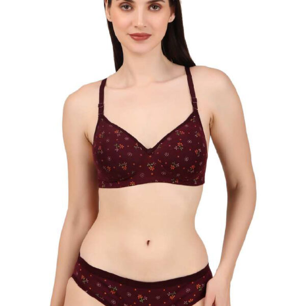 Fancy padded Bra+Panty set for Women