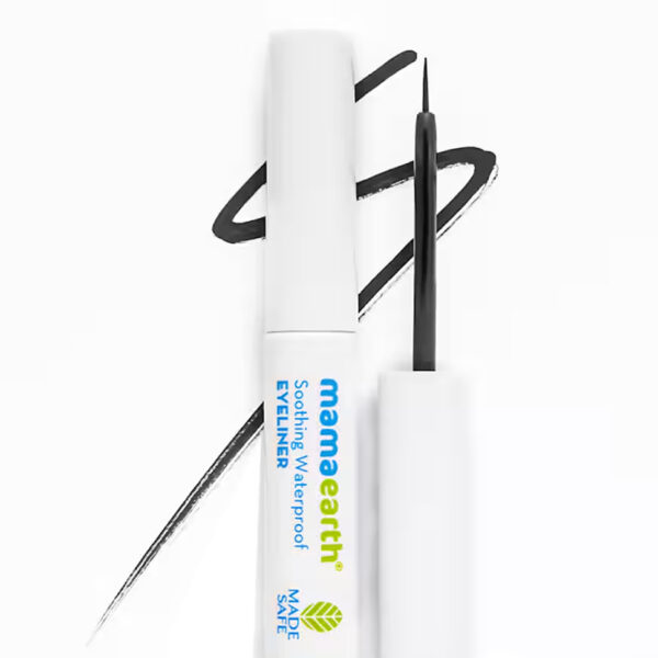 Mamaearth Soothing Waterproof Eyeliner With Almond Oil & Castor Oil - Black (3.5ml)