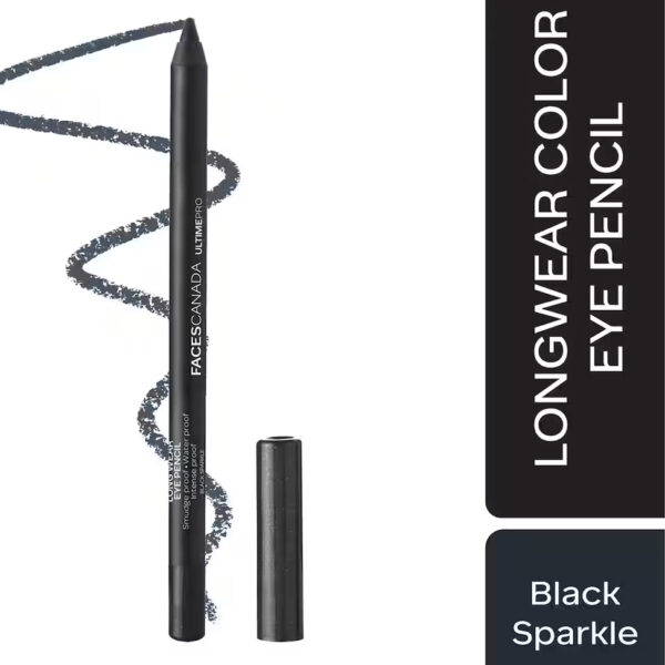 Faces Canada Ultime Pro Longwear Eye Pencil - Dark Sparkle 03, 8 Hr Long Stay (1.2 g)