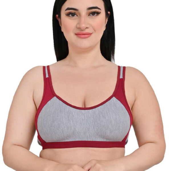 Woman's Stylish Redis non-padded full coverage Bra pack of 3