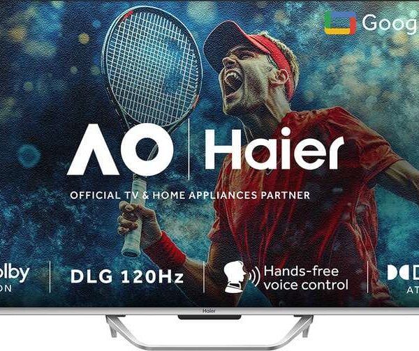 Haier 108 cm (43 inch) QLED Ultra HD (4K) Smart Google TV (43Q5)