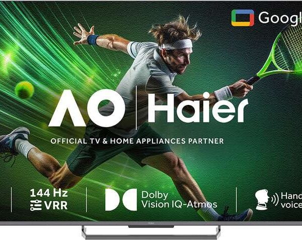 Haier 140 cm (55 inch) QLED Ultra HD (4K) Smart Google TV